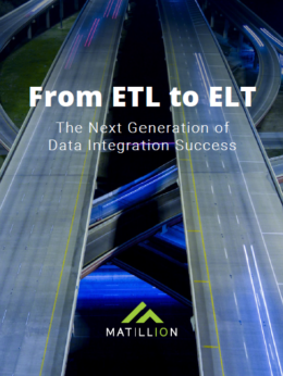 Matillion from ETL to ELT areto