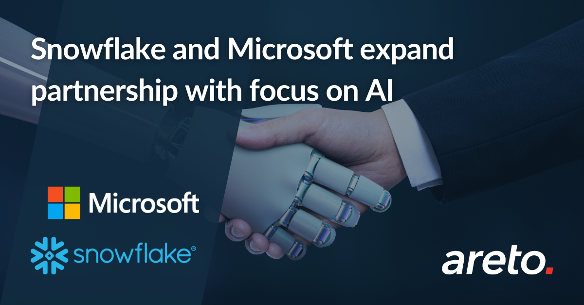 Snowflake and Microsoft expand partnership with focus on AI areto