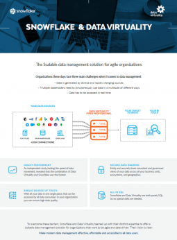 Snowflake Data Virtuality Onepager UPDATE R2 Vorschaubild