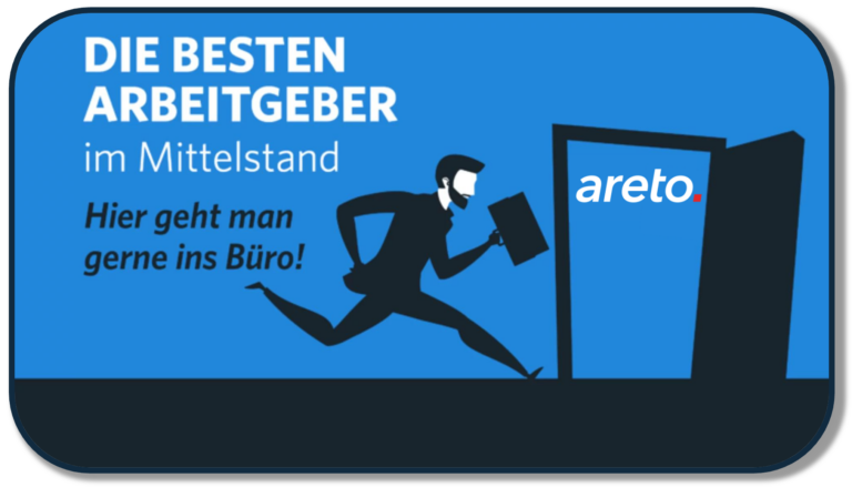 areto ist top Arbeitgeber im Mittelstand