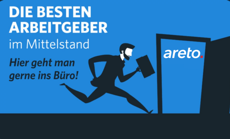 areto ist top Arbeitgeber im Mittelstand