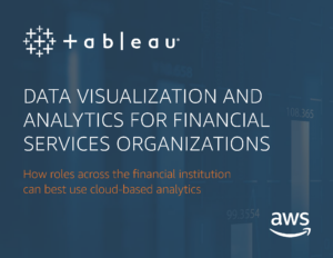 areto Visualization and Analytics Tableau AWS Financial