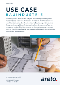 areto Automatisierte Bauplanung und Designoptimierung im Baugewerbe