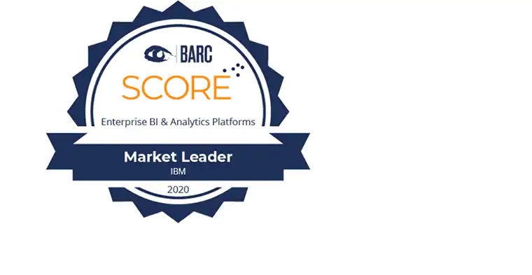 areto BARC IBM market leader BI