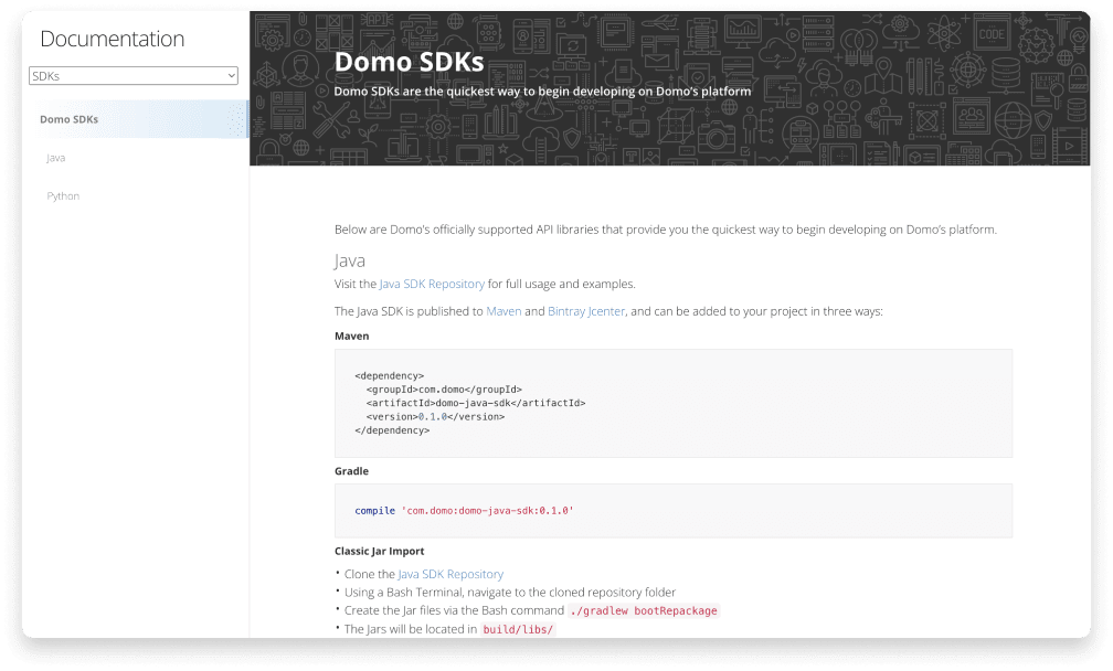 areto Partner DOMO SDK