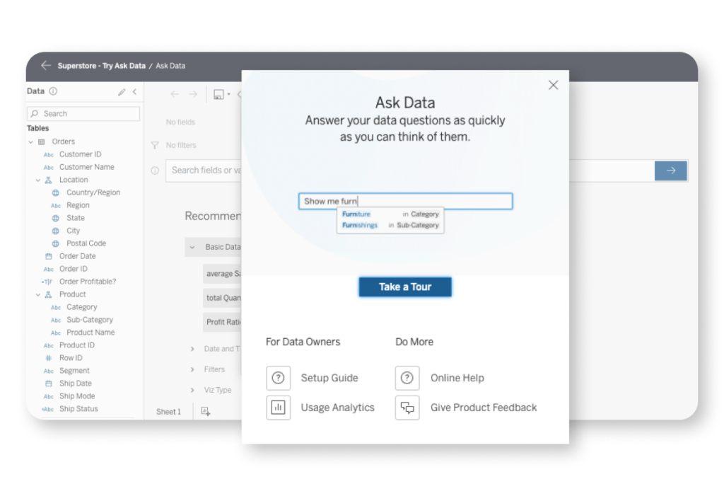 areto Tableau Partner Ask Data