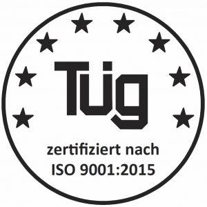areto zertifiziert TÜg ISO 9001 2015