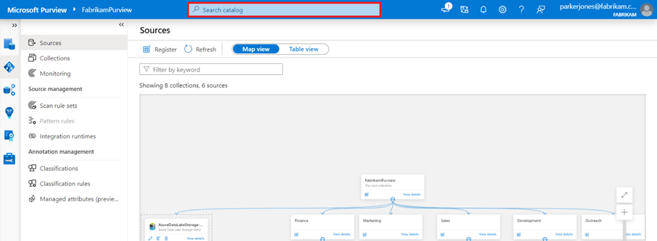 Search catalog
